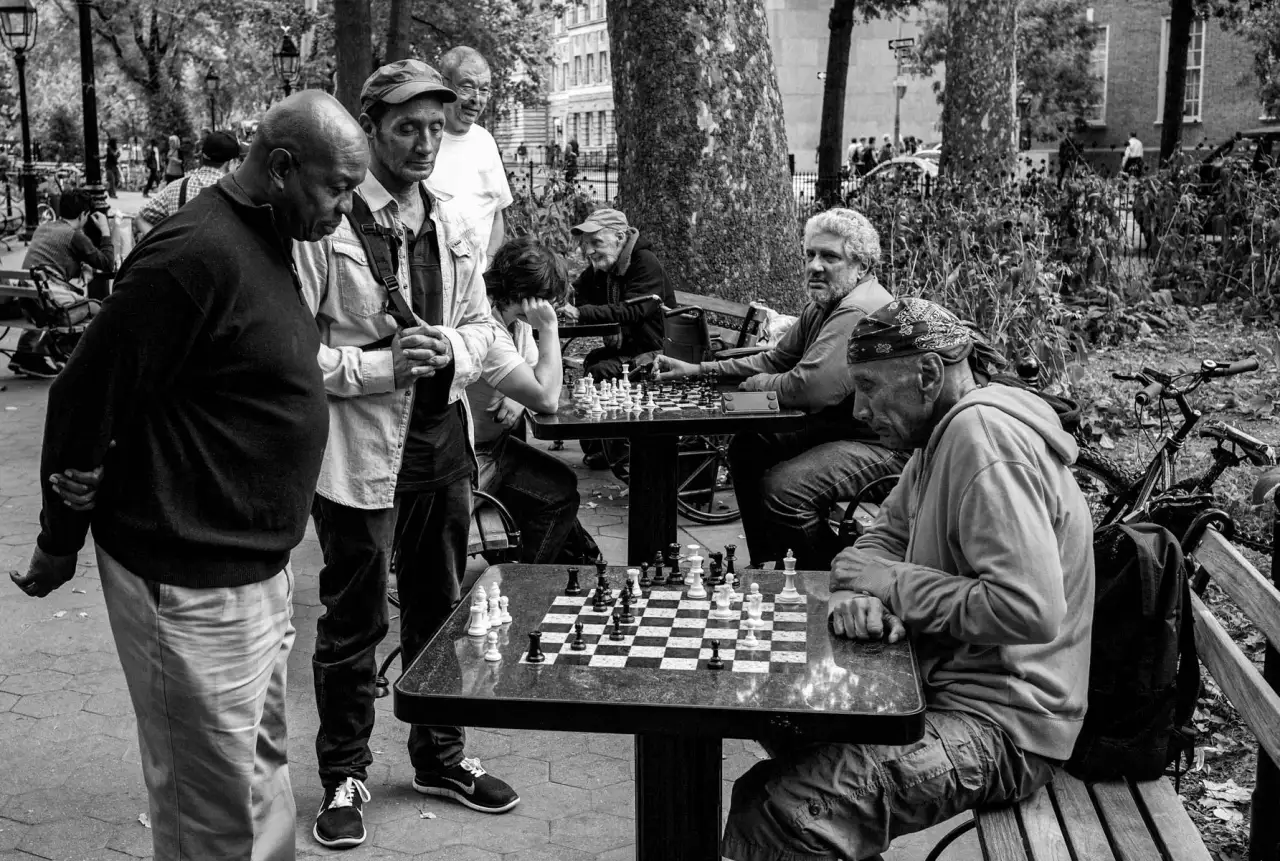 la partie d'échecs