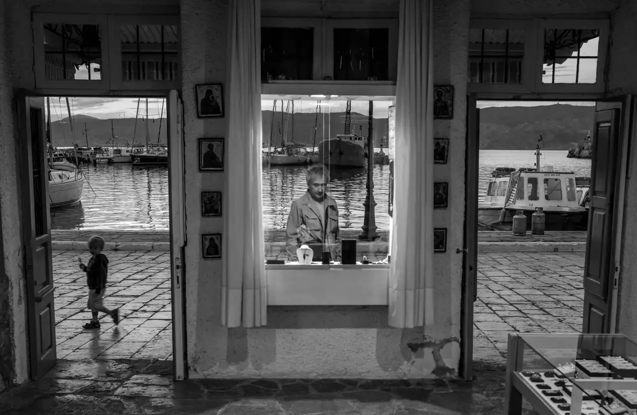 vitrine à Hydra