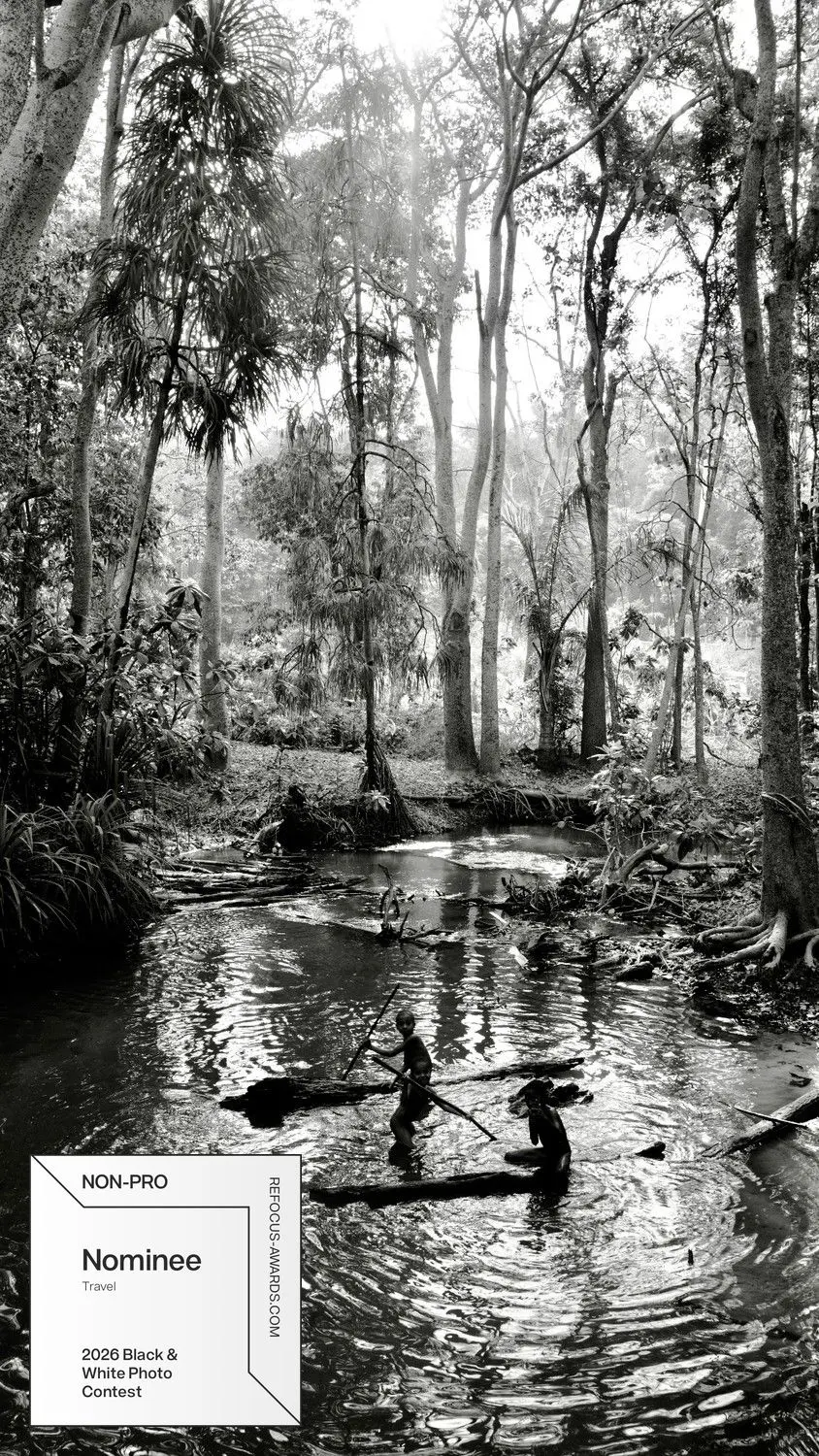 Les flotteurs, photographie de Guy Chapellier